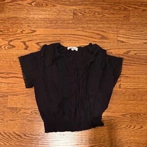 Heartloom Black Blouse
